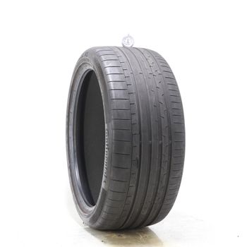Set of (2) Used 285/35R22 Continental SportContact 6 TO ContiSilent 106Y - 7-8/32