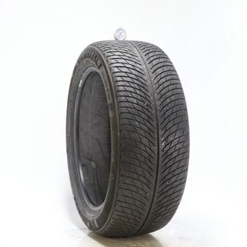 Set of (2) Used 255/50R21 Michelin Pilot Alpin 5 SUV 109H - 8.5-9/32