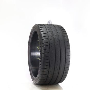 Set of (4) Used 305/30ZR21 Michelin Pilot Sport 4 S NAO 104Y - 6.5-7.5/32