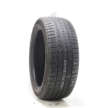 Set of (2) Used 275/45R21 Continental CrossContact Winter 110V - 7.5/32