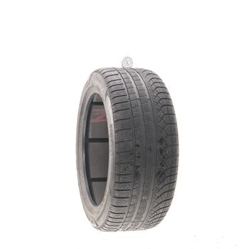 Set of (2) Used 255/45R19 Pirelli P Zero Winter TO Elect PNCS 104V - 6-7/32