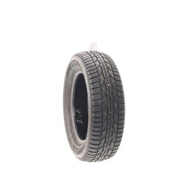 Set of (2) Used 215/60R16 Firestone Winterforce 2 Studded 95S - 9/32