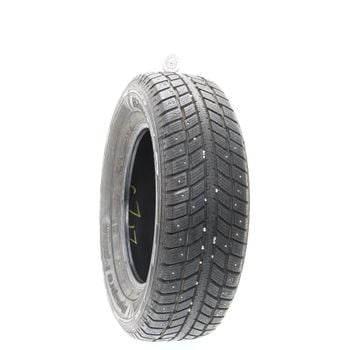 Set of (2) Used 245/65R17 Hankook Dynapro iPike RW07 Studded 107S - 10.5-11/32