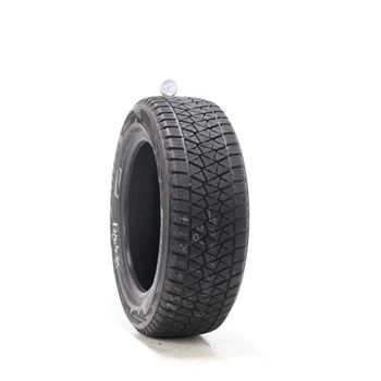 Set of (4) Used 225/60R17 Bridgestone Blizzak DM-V2 99S - 9.5/32