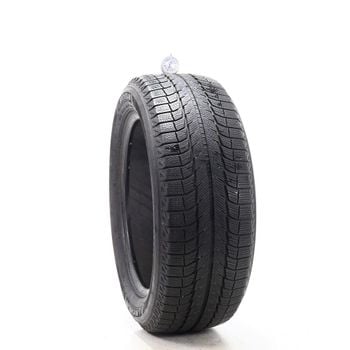 Set of (2) Used 235/55R18 Michelin Latitude X-Ice Xi2 100T - 8-9.5/32