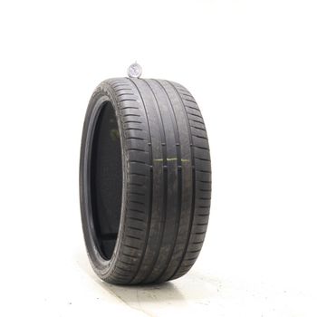 Set of (2) Used 255/35R21 Bridgestone Turanza T005 AO B-Silent 98Y - 5/32