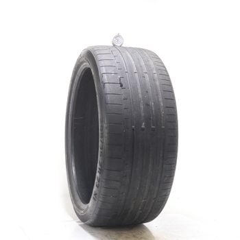 Set of (2) Used 295/35ZR23 Continental SportContact 6 AO 108Y - 4/32