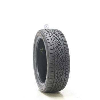 Set of (2) Used 215/45ZR18 Continental ExtremeContact DWS06 Plus 93Y - 8-9.5/32