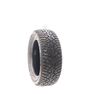 Set of (2) Used 215/55R16 General Altimax Arctic Studded 93Q - 10.5-11/32