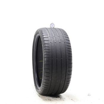 Set of (2) Used 255/35R21 Bridgestone Turanza T005 AO B-Silent 98Y - 5.5-6.5/32