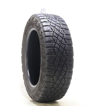 Set of (2) Used LT265/60R20 Goodyear Wrangler Territory MT 110/107S - 10.5-11/32