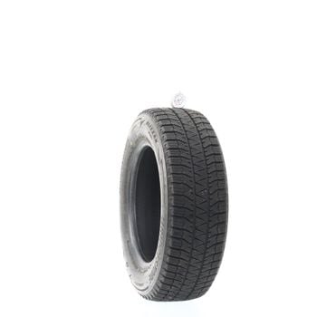 Set of (4) Used 195/65R15 Bridgestone Blizzak WS90 Studless 91H - 10-10.5/32