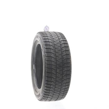 Set of (2) Used 215/55R16 Bridgestone Blizzak WS90 Studless 97H - 5.5-7/32