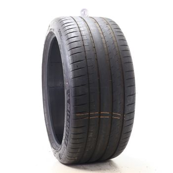 Set of (4) Used 325/35ZR23 Michelin Pilot Sport 4 S MO1 115Y - 7/32