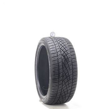 Set of (2) Used 245/35ZR19 Continental ExtremeContact DWS06 Plus 93Y - 7.5-9/32