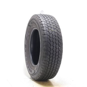 Set of (2) Used 245/75R17 Goodyear Wrangler All-Terrain Adventure Kevlar 112T - 9.5-11/32