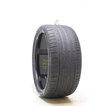 Set of (2) Used 285/30R21 Pirelli P Zero PZ4 MO-S PNCS 100Y - 5.5-7/32