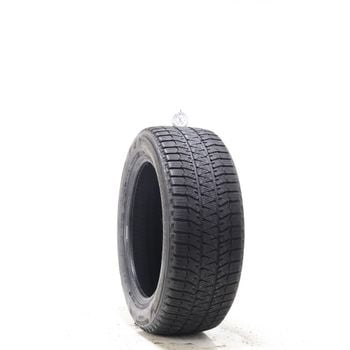 Set of (4) Used 205/55R16 Bridgestone Blizzak WS90 Studless 91H - 5.5-7/32