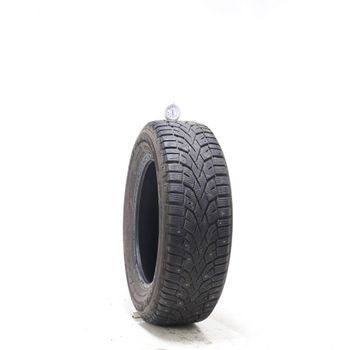 Set of (2) Used 195/65R15 General Altimax Arctic 12 Studded 95T - 6.5-7/32