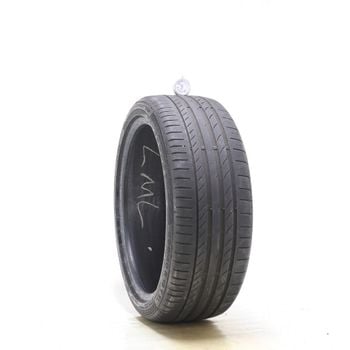 Set of (2) Used 225/40R19 Continental ContiSportContact 5 SSR MOE 93Y - 5.5/32