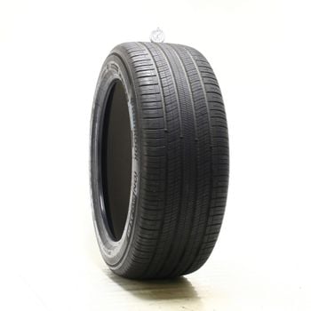 Set of (2) Used 285/45R21 Hankook iON evo AS SUV Sound Absorber EV LM1 113Y - 8.5/32
