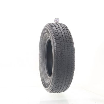 Set of (2) Used ST225/75R15 Power King Towmax STR II 117/112L - 9/32