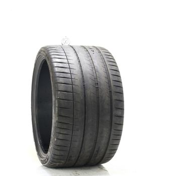 Set of (2) Used 345/25ZR21 Michelin Pilot Sport 4 S ZP 104Y - 8/32