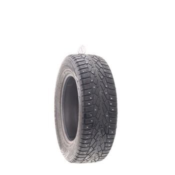 Set of (2) Used 205/65R15 Nokian Nordman 7 Studded 99T - 6-7/32