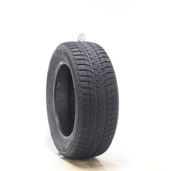 Set of (2) Used 235/60R17 Bridgestone Blizzak WS90 Studless 102T - 7.5-8.5/32