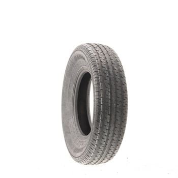 Set of (2) Driven Once ST225/75R15 Trailer King II ST Radial 117/112M - 9/32