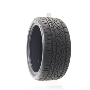 Set of (4) Used 295/35ZR21 Continental ExtremeContact DWS06 Plus 107Y - 8.5-9/32