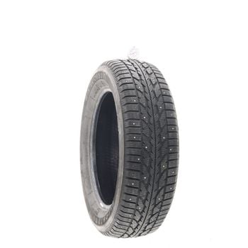 Used 225/60R18 Firestone Winterforce 2 Studded 100S - 9.5/32