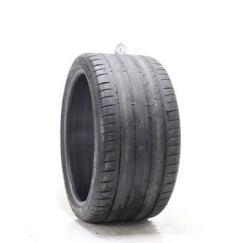 Set of (4) Used 315/30ZR21 Michelin Pilot Sport 4 S ND0 105Y - 5.5-7/32