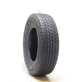 Set of (2) Used 245/75R17 Goodyear Wrangler All-Terrain Adventure Kevlar 112T - 9.5-10.5/32
