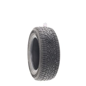 Set of (2) Used 225/60R16 General Altimax Arctic 12 Studded 102T - 9.5/32