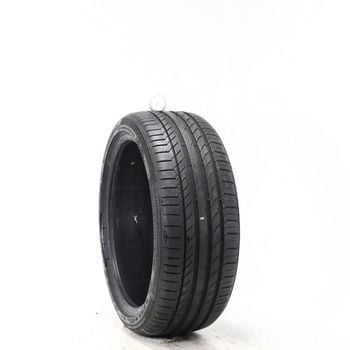 Set of (2) Used 225/40R19 Continental ContiSportContact 5 SSR 89Y - 7.5-8/32