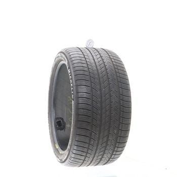 Set of (2) Used 295/35R20 Michelin Pilot Sport All Season 4 MO1B 105V - 8-8.5/32