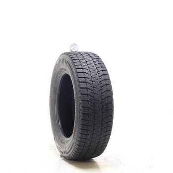 Set of (2) Used 205/65R15 Bridgestone Blizzak WS90 Studless 94T - 8-9/32