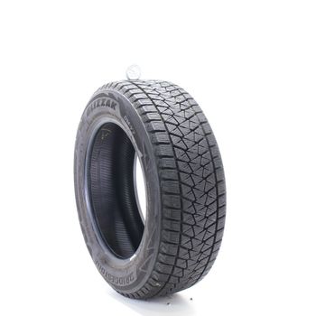 Set of (2) Used 225/60R17 Bridgestone Blizzak DM-V2 99S - 11.5-12/32