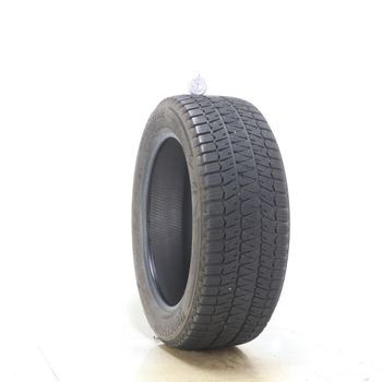 Set of (2) Used 225/55R18 Bridgestone Blizzak WS90 Studless 98H - 6.5/32