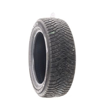 Set of (2) Used 255/55R20 Falken Winterpeak F-Ice 1 Studded 110T - 10.5-11/32