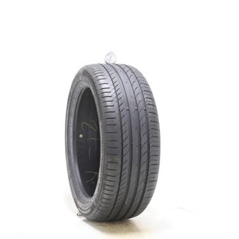 Set of (2) Used 225/45R18 Continental ContiSportContact 5 SSR 91Y - 7.5-8.5/32
