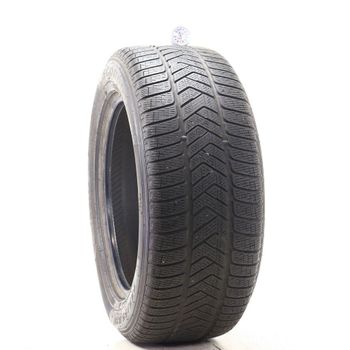 Set of (2) Used 255/55R18 Pirelli Scorpion Winter NO 105V - 6/32