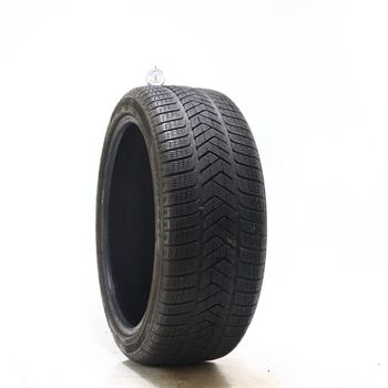 Set of (2) Used 255/40R21 Pirelli Scorpion Winter 102V - 7/32
