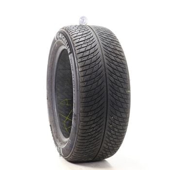 Set of (2) Used 265/50R19 Michelin Pilot Alpin 5 ZP SUV 110H - 7.5-8.5/32