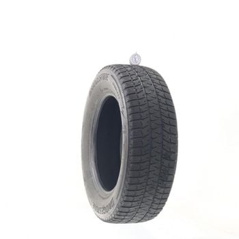 Set of (2) Used 215/65R16 Bridgestone Blizzak WS90 Studless 98H - 6-7/32