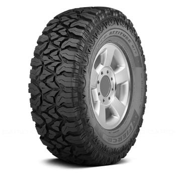Set of (4) New LT35X12.5R20 Goodyear Fierce Attitude M/T 121Q