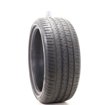 Set of (2) Used 265/35R20 Pirelli P Zero AO 99Y - 6-7/32