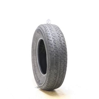 Set of (2) Used ST225/75R15 Power King Towmax STR II 117/112L - 7-7.5/32