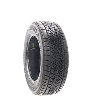Set of (2) Driven Once 255/60R18 Bridgestone Blizzak DM-V2 112S - 13/32